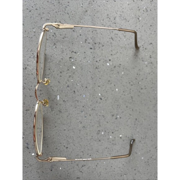 Lawrence Eyewear Eyeglasses Frames ONLY IM596 Coral 51-17-130 Pink/Gold Italy - Picture 2 of 13